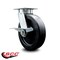 Service Caster 8 Inch Kingpinless Polyolefin Wheel Swivel Caster with Brake SCC-KP30S820-POR-SLB - alternate 3